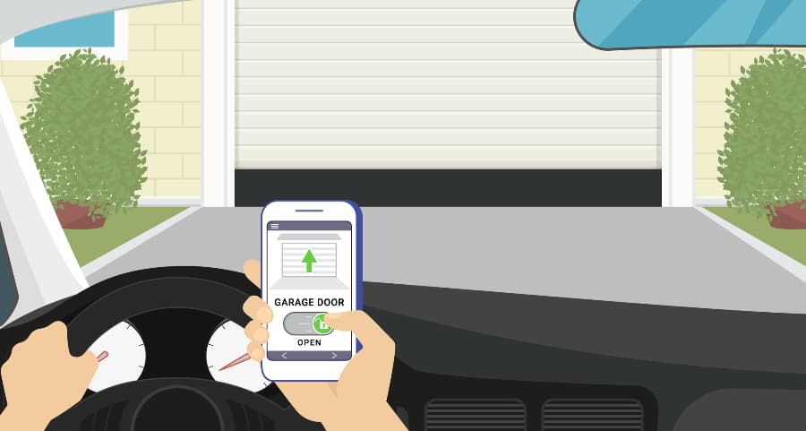 Garage door automation tips for Gulfport